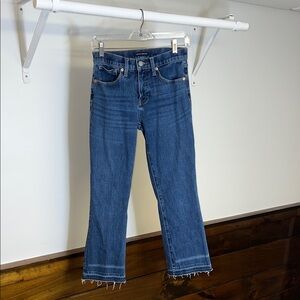 Lucky‎ Brand Ava Mid-Rise Crop Mini Boot Jeans- 4